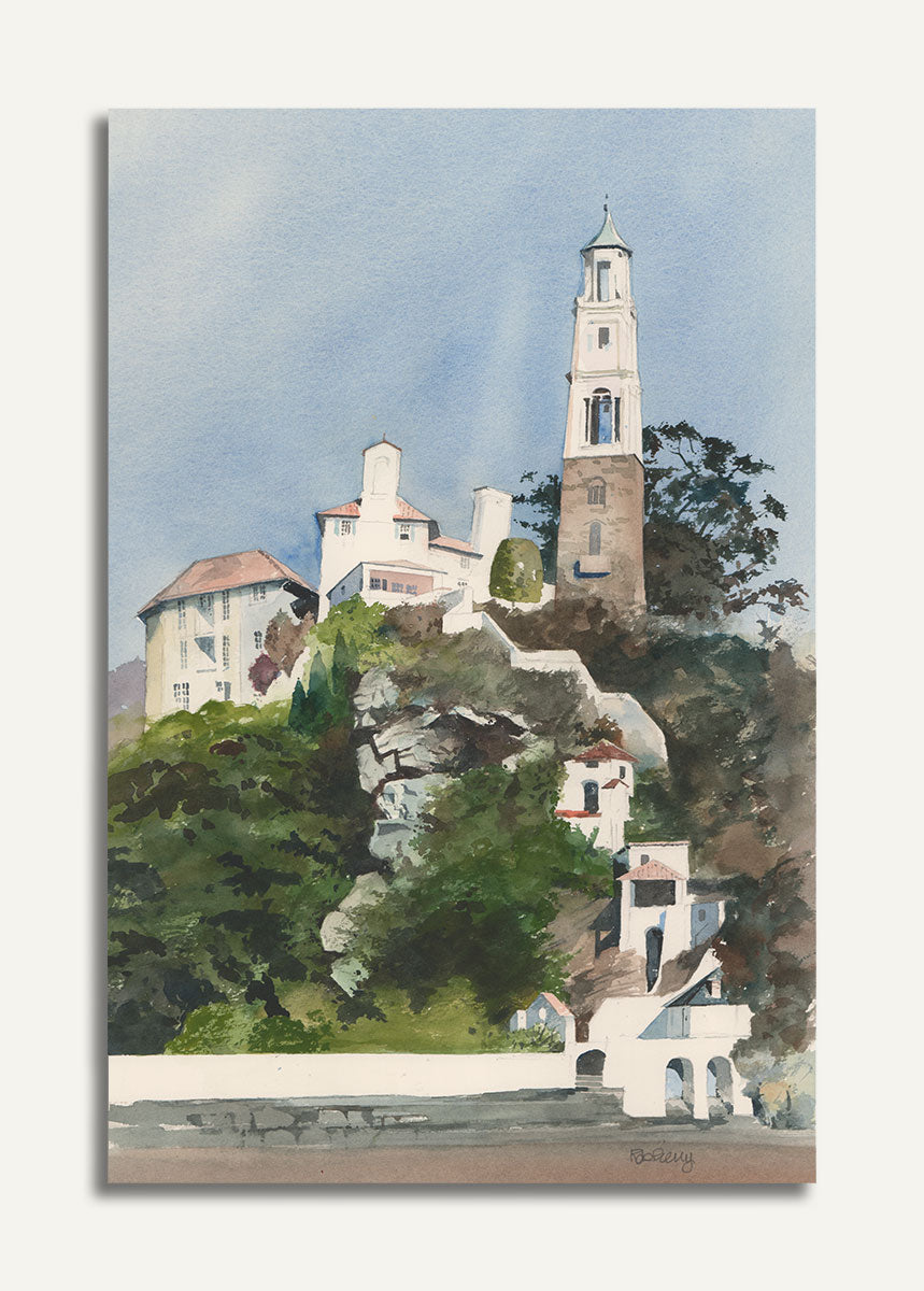 OR842 Steps to the sea , Portmeirion